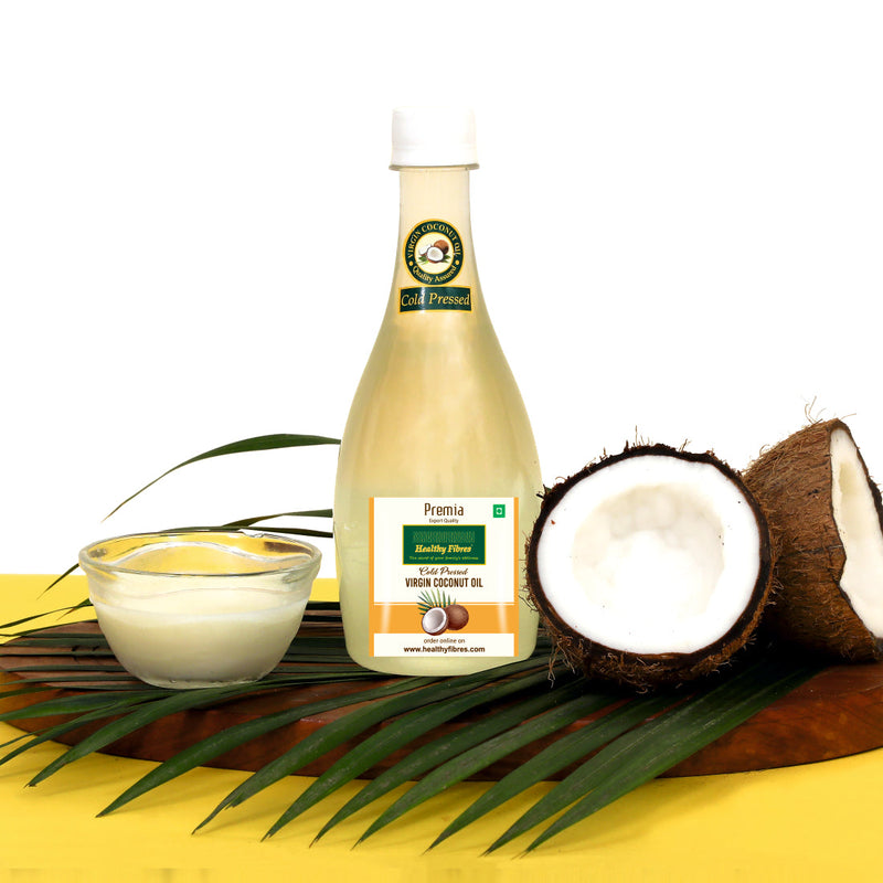 Healthy Fibres Cold Pressed Virgin Coconut Oil 500 ml