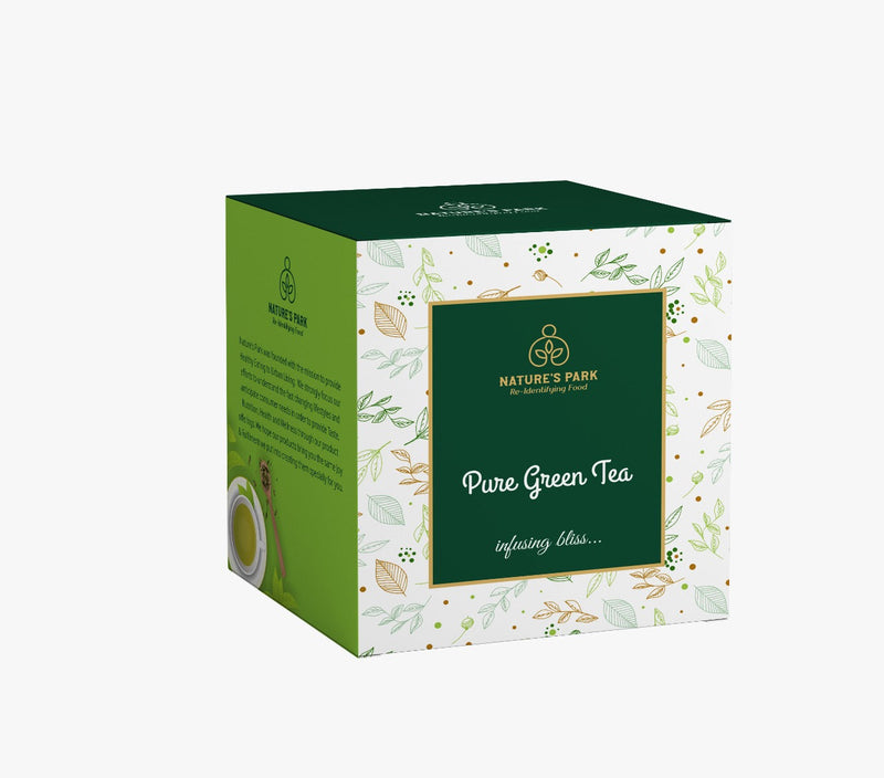 Pure Green Tea Pyramid Tea Bags (20 Pcs)