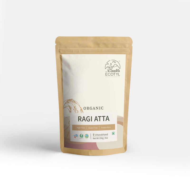 Organic Ragi Atta (Finger Millet Flour)  250 g