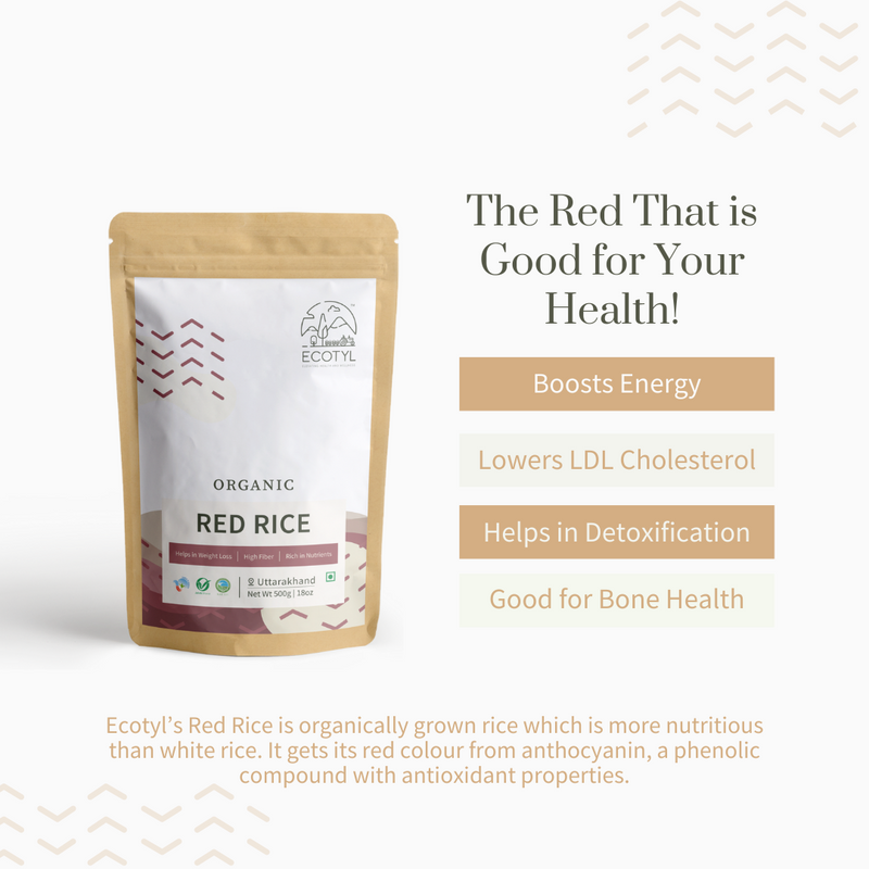 Organic Red Rice  500 g