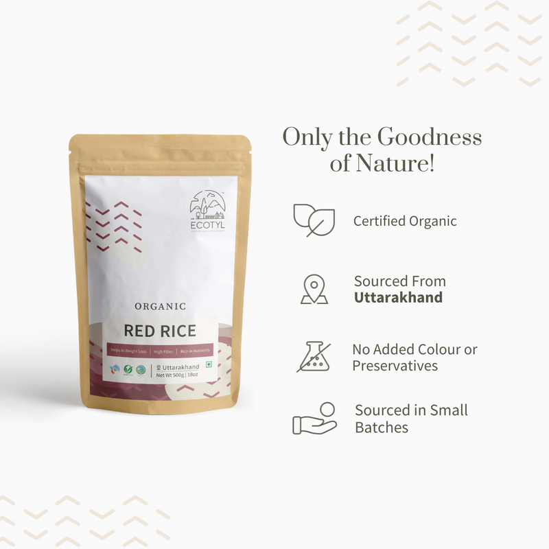 Organic Red Rice  500 g