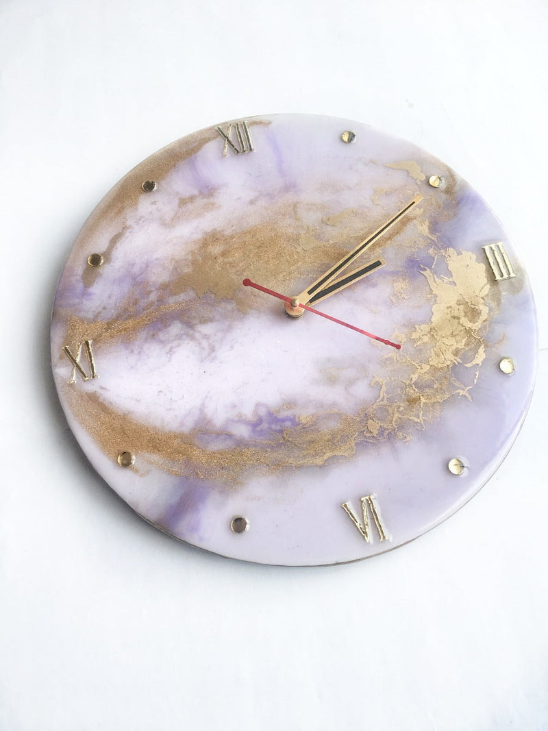 Resin wall clock