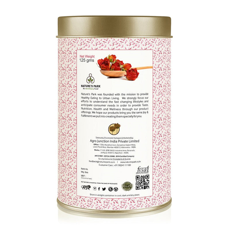 Rose Green Tea Can (125 g)