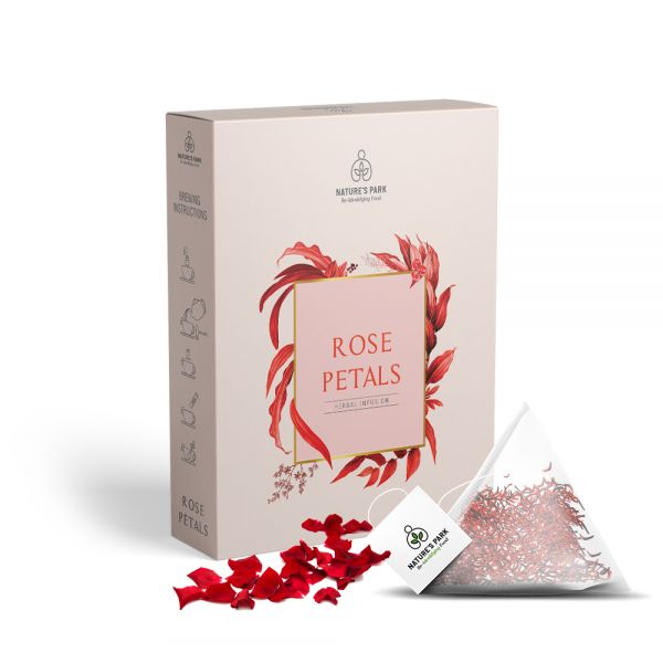 Rose Petals Herbal Infusion (Pyramid Infusion Bags5)