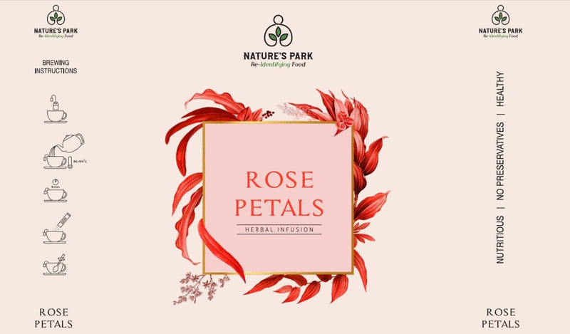 Rose Petals Herbal Infusion (Pyramid Infusion Bags5)