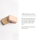 Handmade Body Soap (Shea Butter  Rose)  100 g