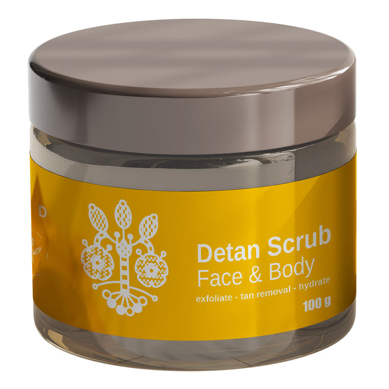 Natural Care Hydrating Face & Body Detan Scrub