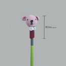 Set of 6 Handcrafted Amigurumi Pencil Topper Bear _Random Color