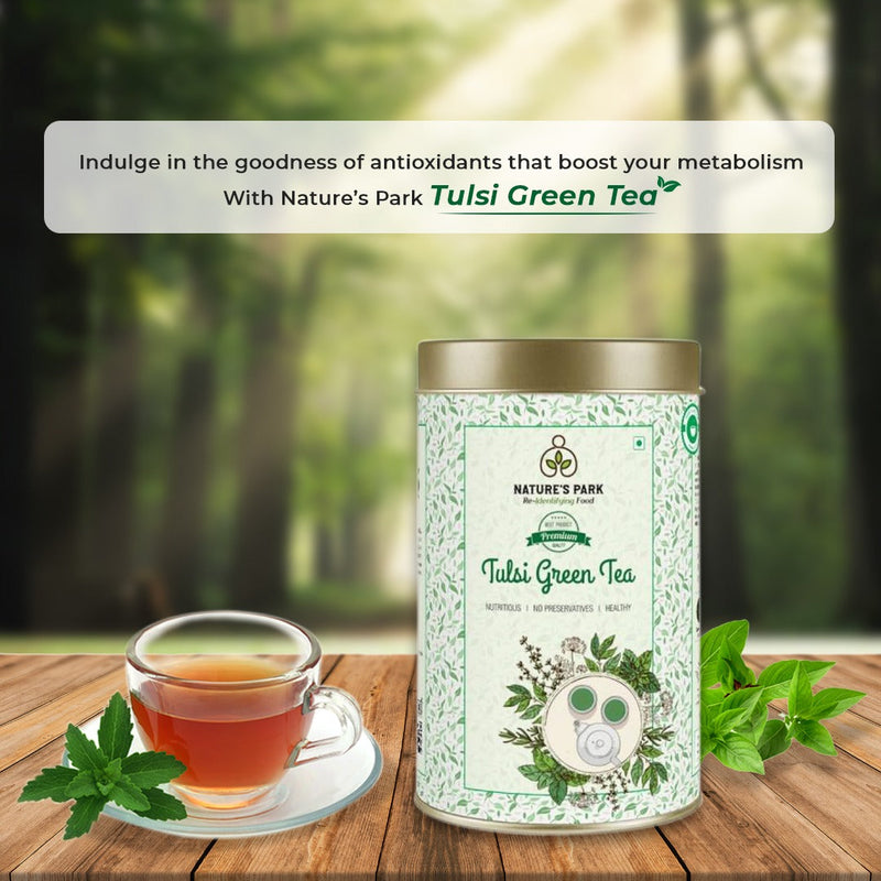 Tulsi Green Tea Can (125 g)