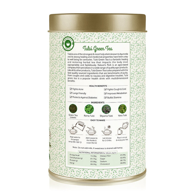 Tulsi Green Tea Can (125 g)