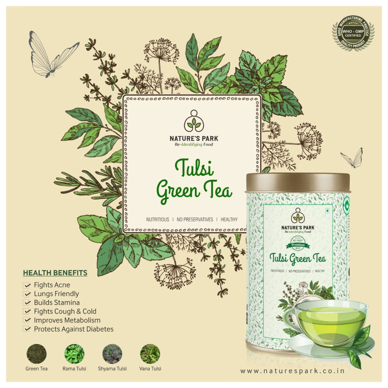 Tulsi Green Tea Can (125 g)