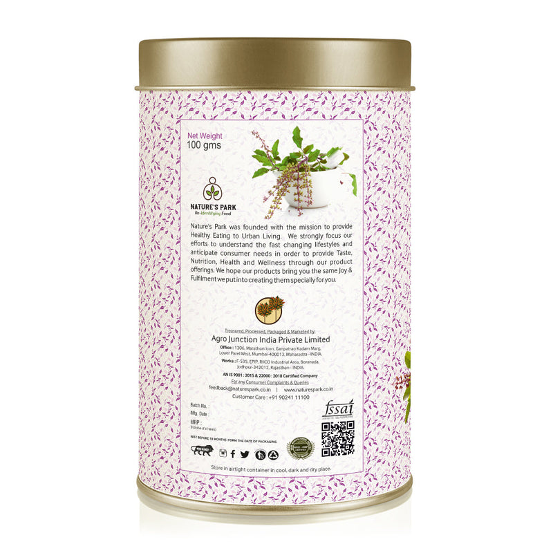 Black Tea  Tulsi Tea Can (100 g)