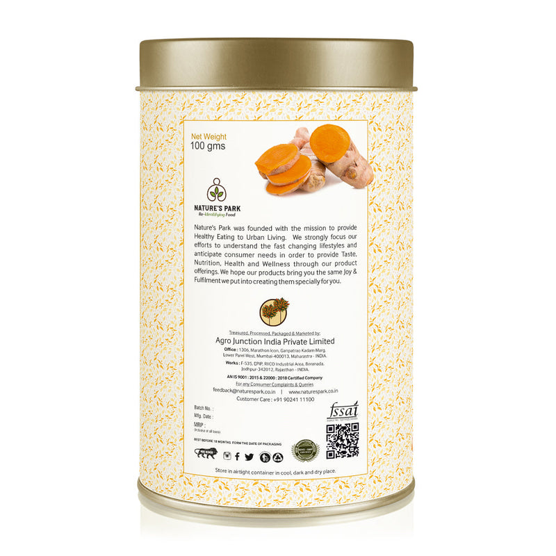 Turmeric Green Tea Can (100 g)