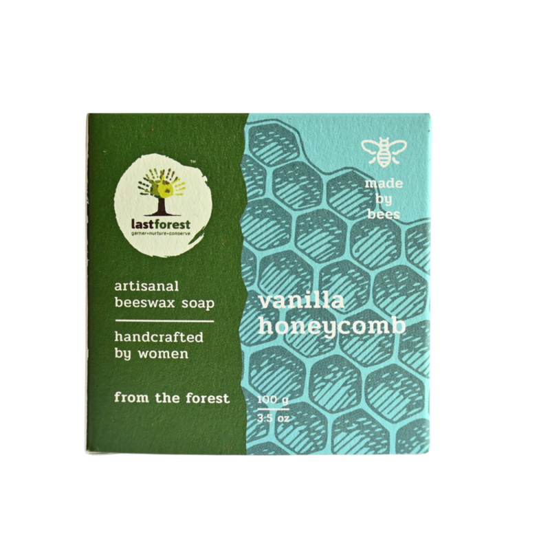 Artisanal, Handmade Beeswax Honeycomb Soap 100gms Vanilla