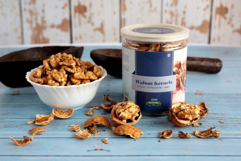 Dry Fruit  Walnut Kernals  Walnut without shell (150 g) Pet Jar