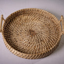 Round Tray With Handle